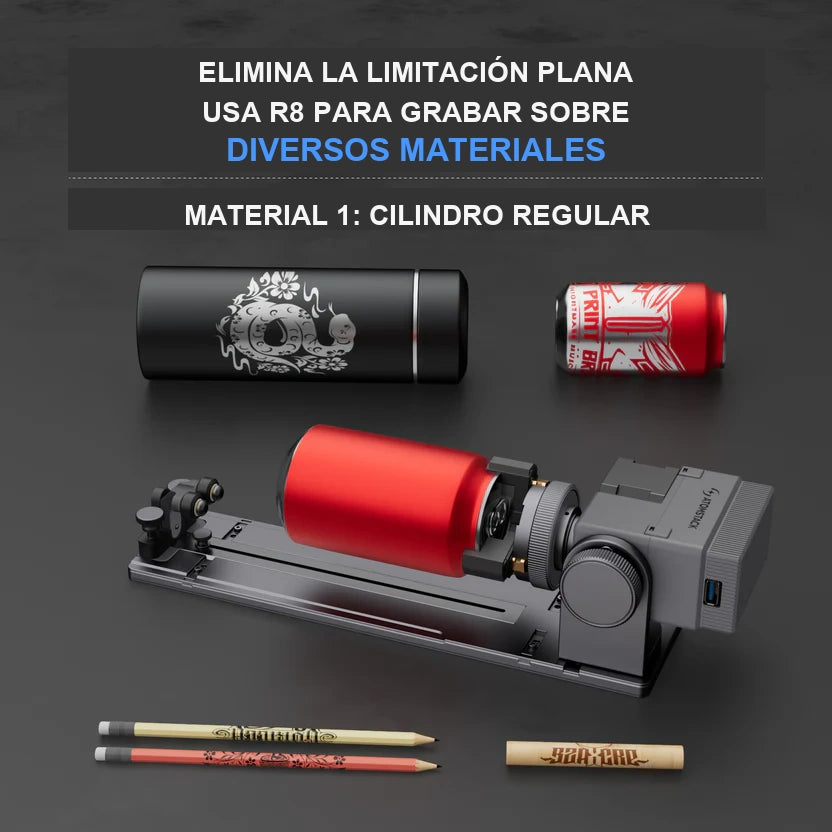 Kit de rodillo rotatorio AtomStack R8 Pro