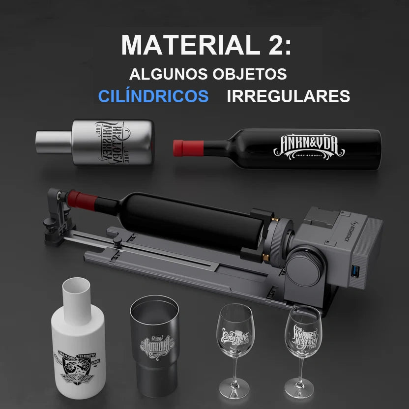 Kit de rodillo rotatorio AtomStack R8 Pro