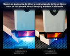Grabador láser AtomStack Glacier 120W refrigerado por agua