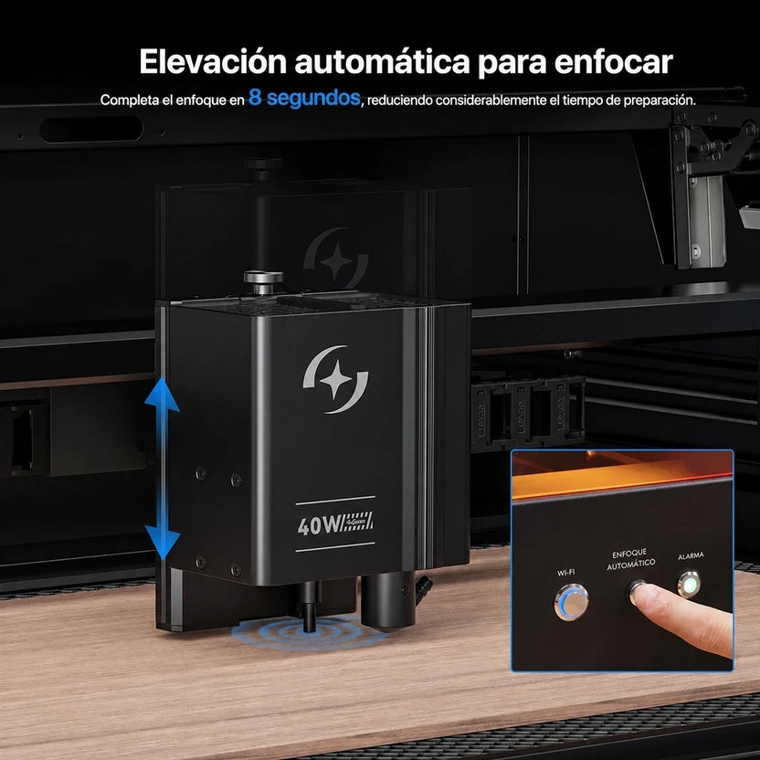 Grabadora láser de diodo AtomStack Kraft Lite de 40 W