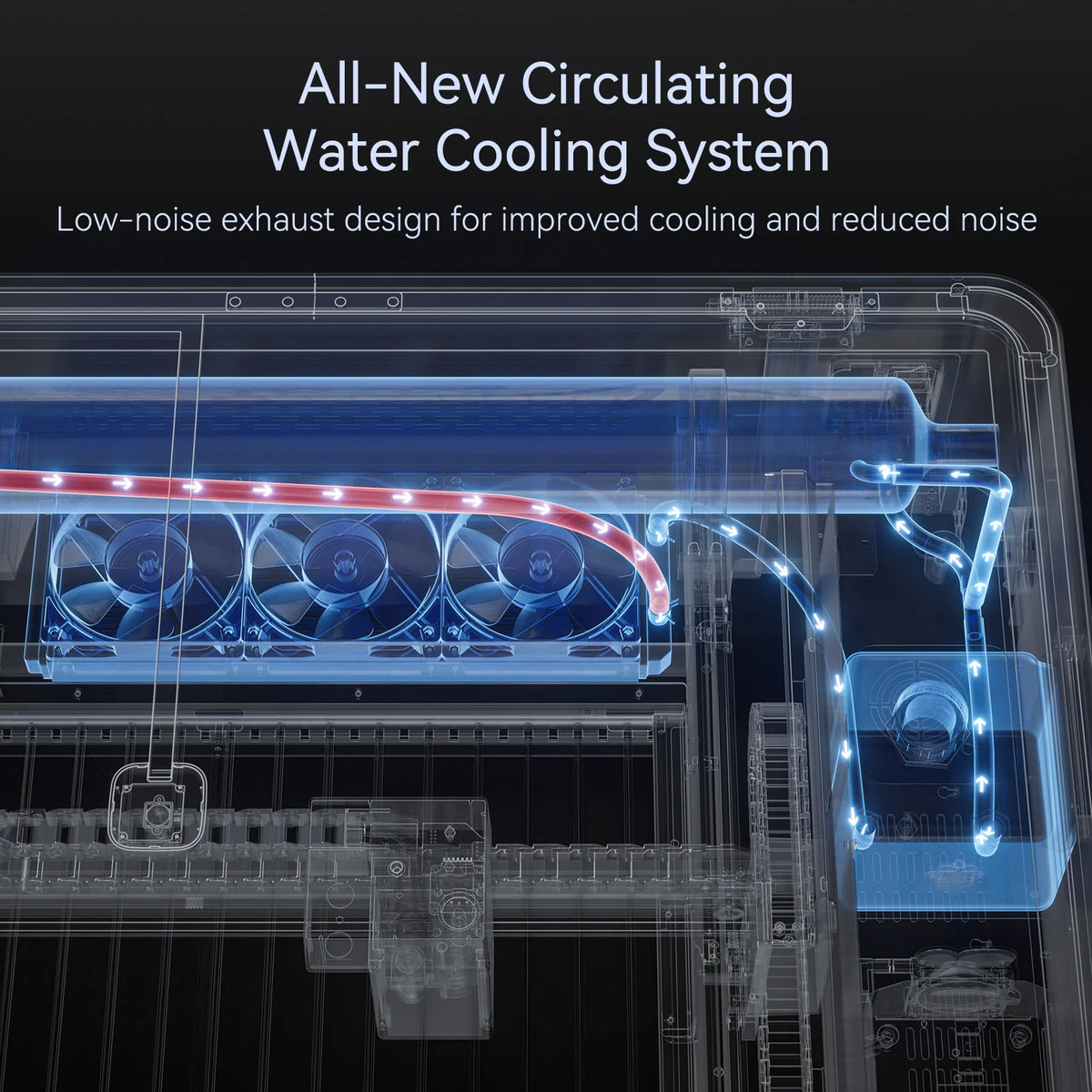 Cortadora láser de CO₂ iKier Master de 50 W
