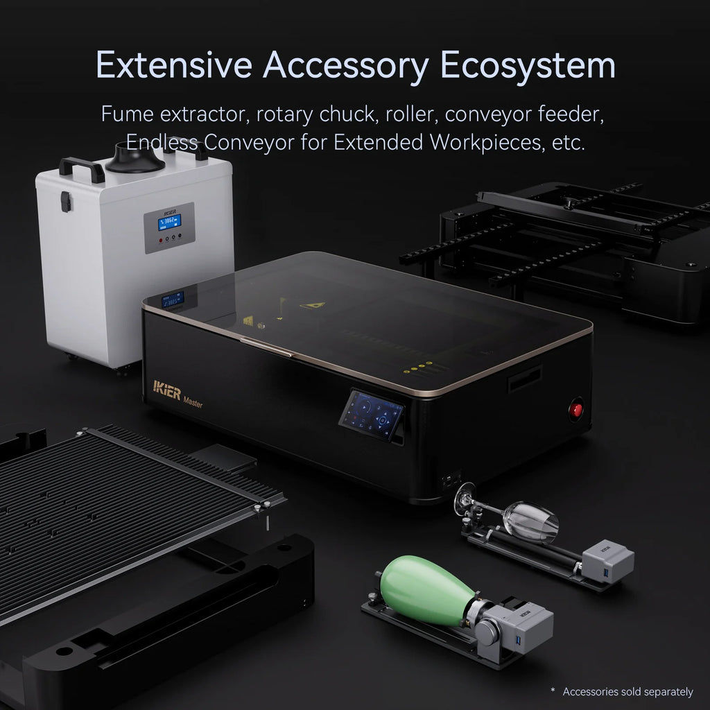 Cortadora láser de CO₂ iKier Master de 50 W