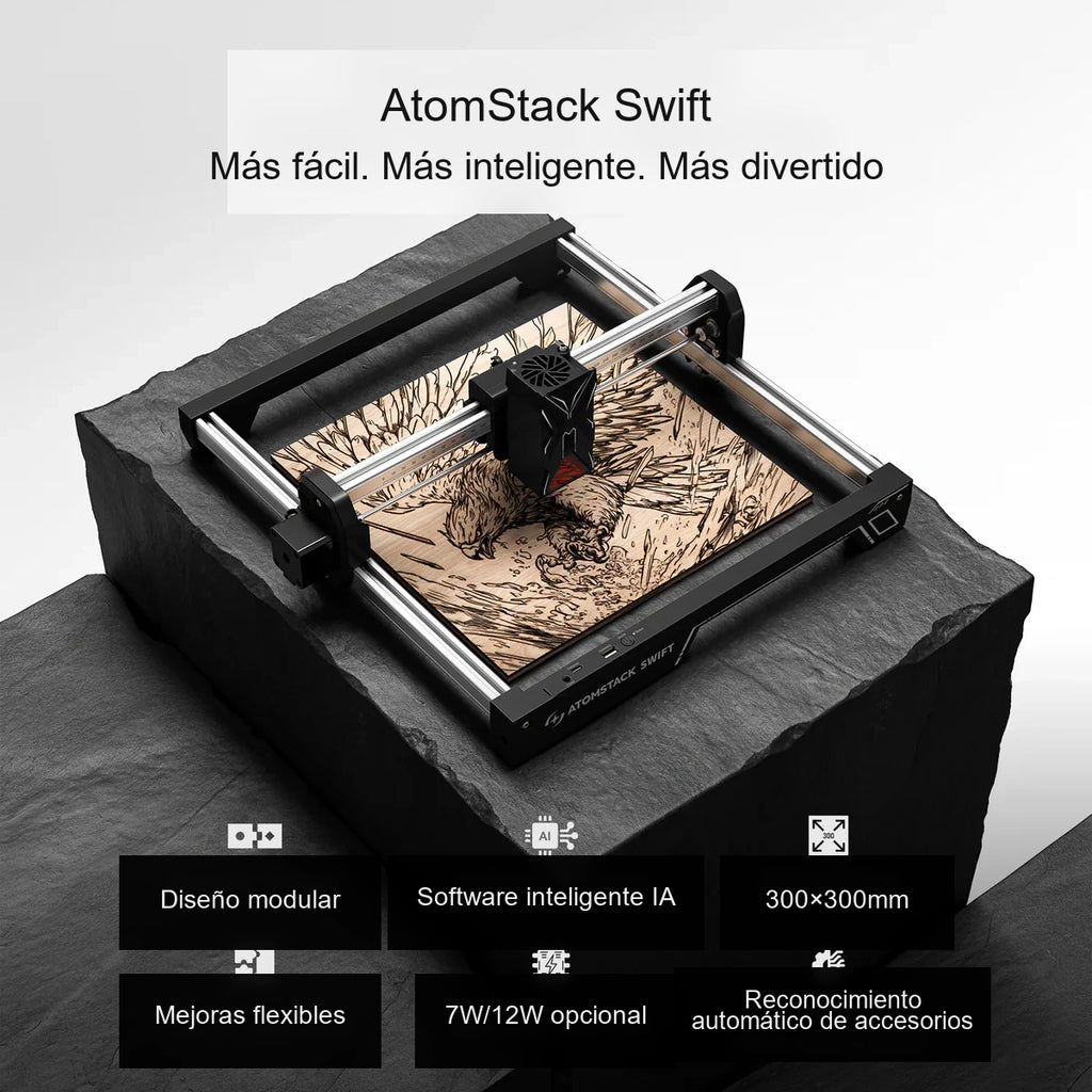 Grabadora láser AtomStack Swift