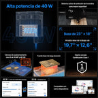 Grabadora láser de diodo AtomStack Kraft Lite de 40 W