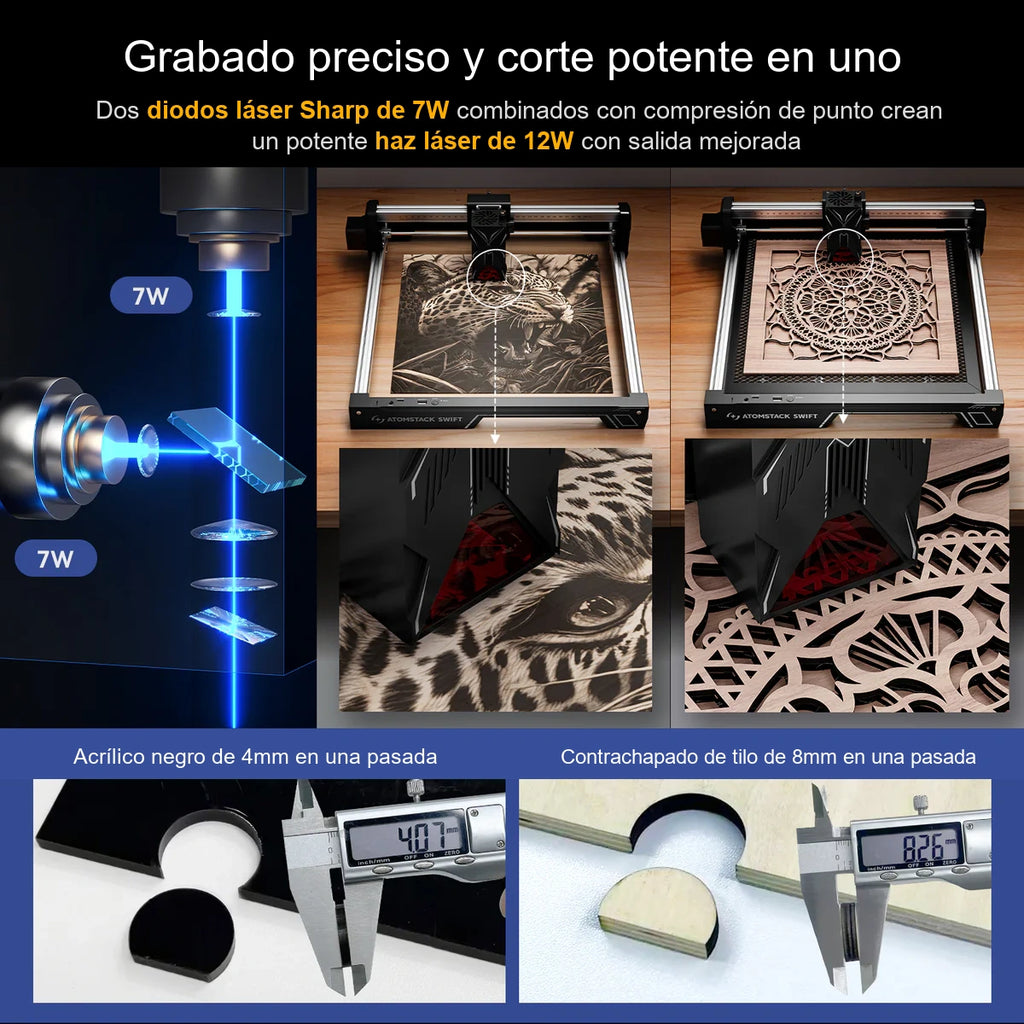 Grabadora láser AtomStack Swift