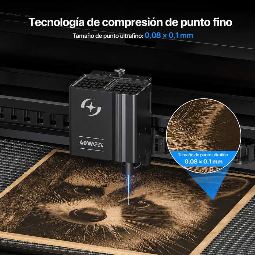 Grabadora láser de diodo AtomStack Kraft Lite de 40 W
