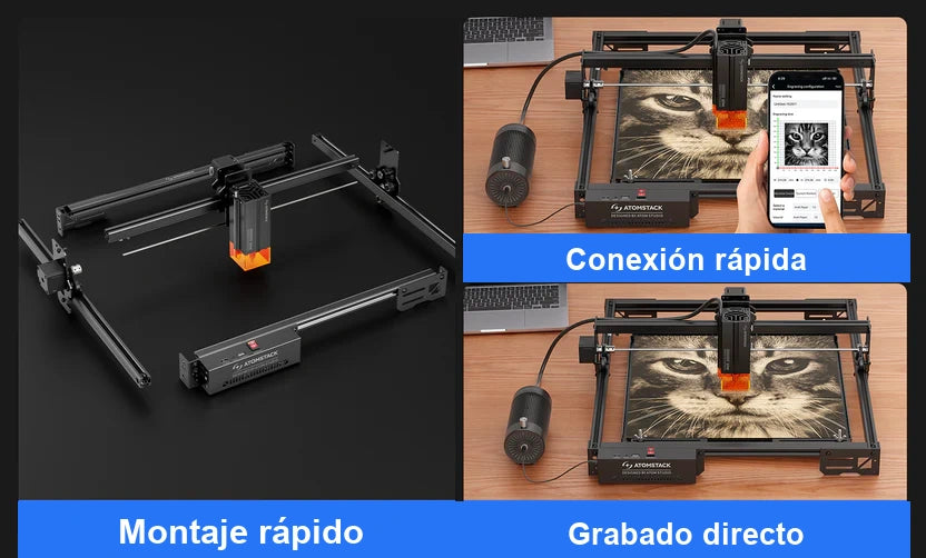Grabadora láser AtomStack A10 Pro V2