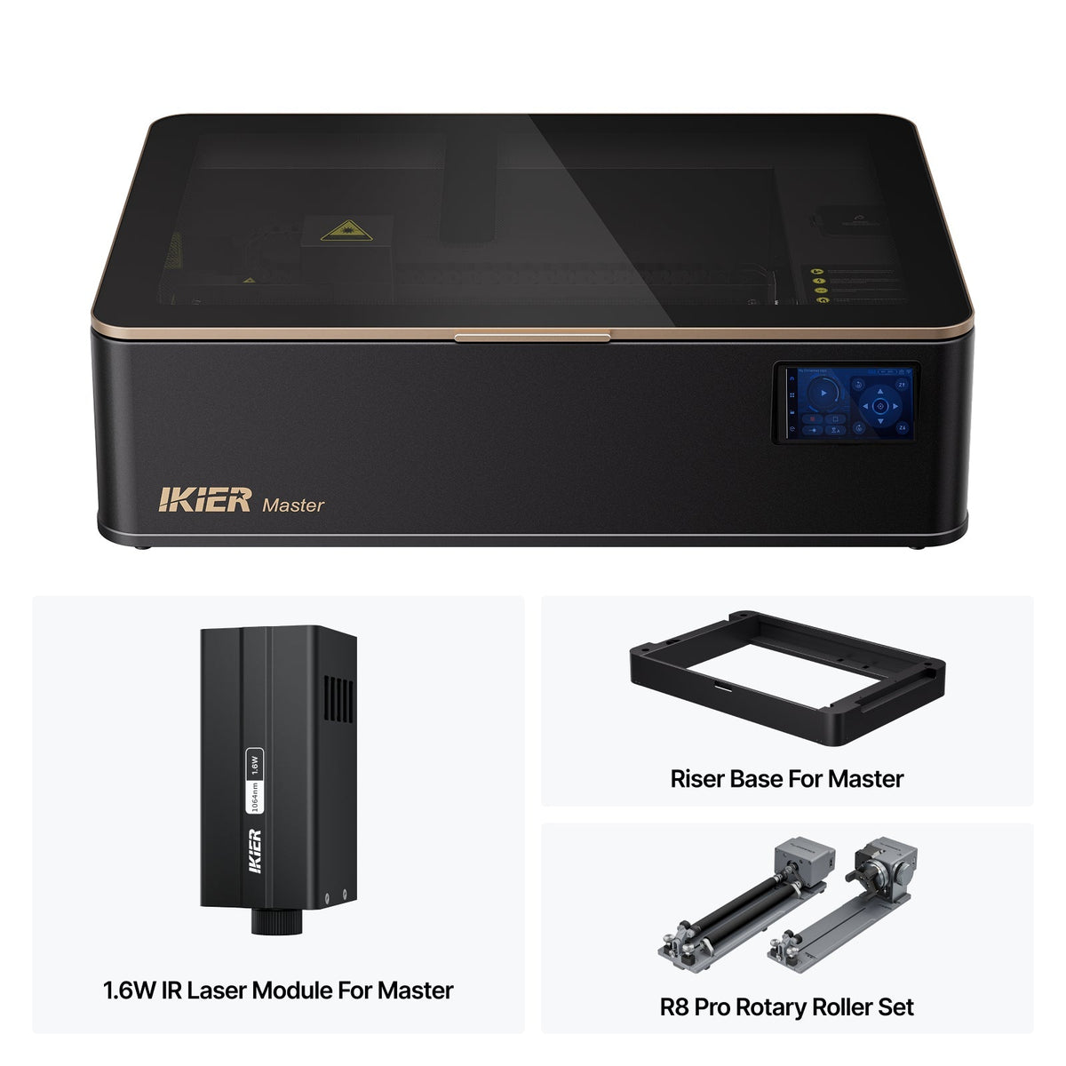 Cortadora láser de CO₂ iKier Master de 50 W
