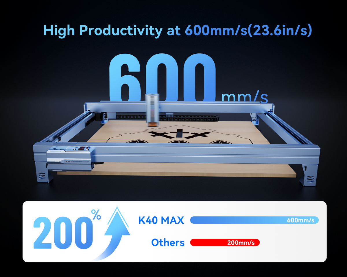 Grabadora láser iKier K40 Max