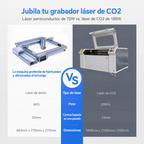 Grabadora láser iKier K1 Pro Max 70W